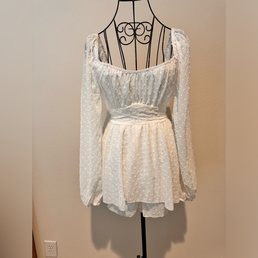 White Romper
